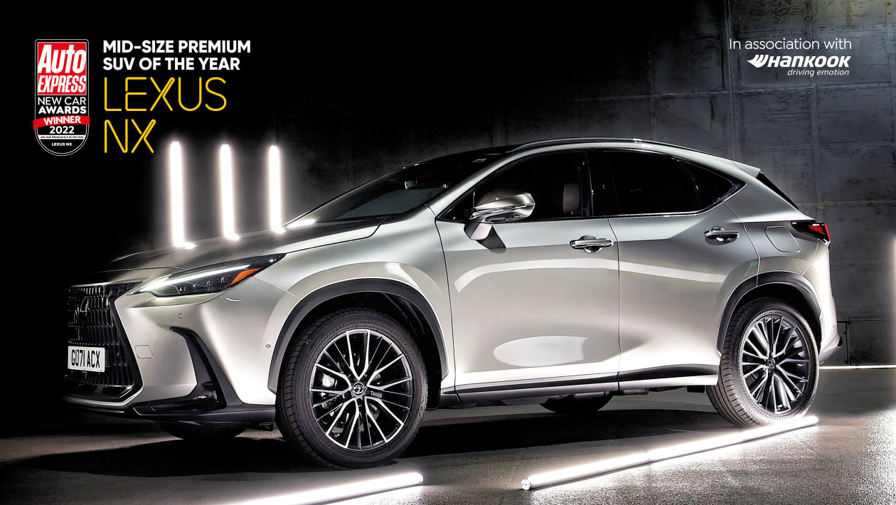 Midsize Premium SUV of the Year 2022 Lexus NX Auto Express